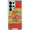 Spain Flag Dark Wood Galaxy S25 Ultra Clear Case